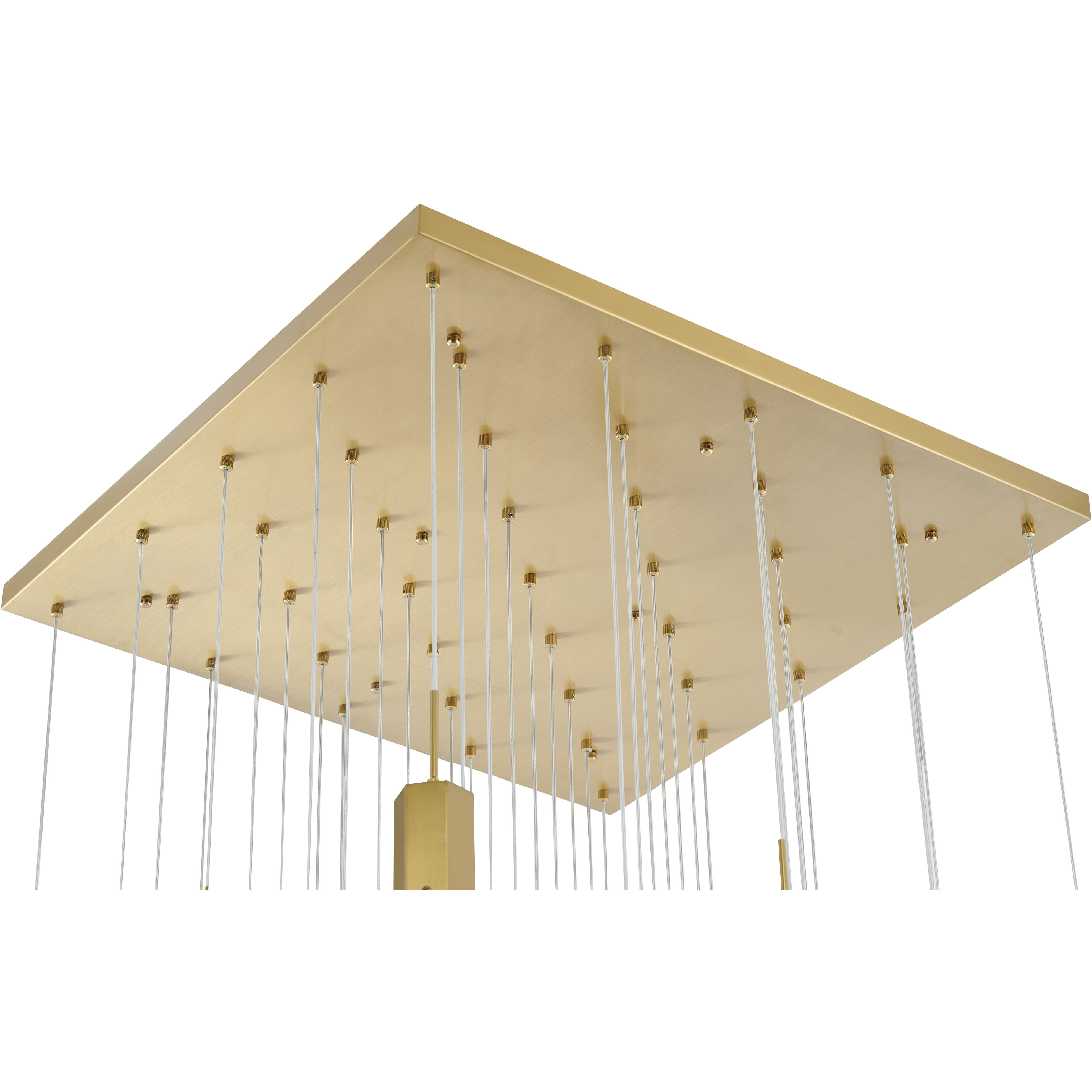 Canada 41 Light 35.4 inch Gold Chandelier Ceiling Light